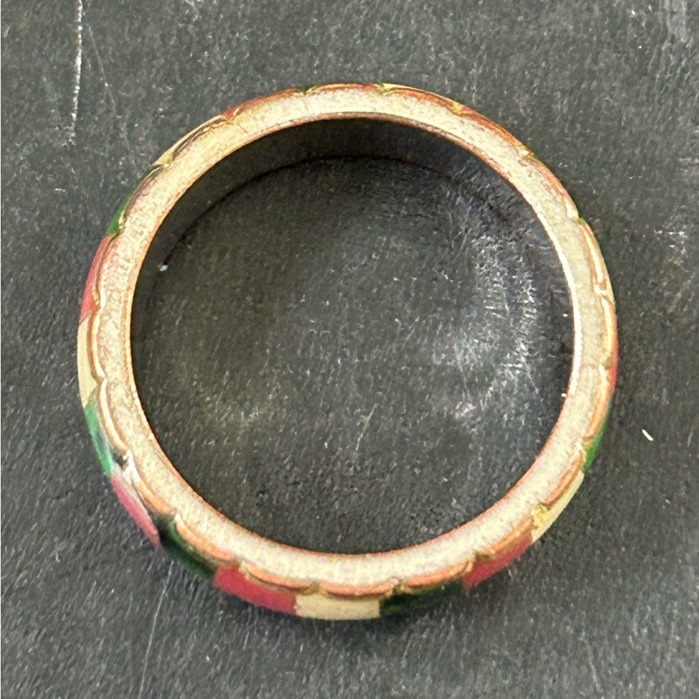 VINTAGE RING STRIPES MULTICOLOURED WOMEN’S - Picture 3 of 3